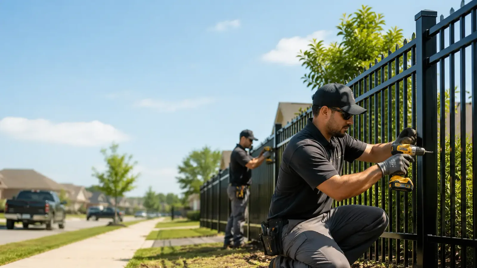 Metal Fence Installation in Mooreville, MS